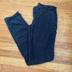 Jack & Jones Men’s Navy Corduroy Pants - 29 x 32